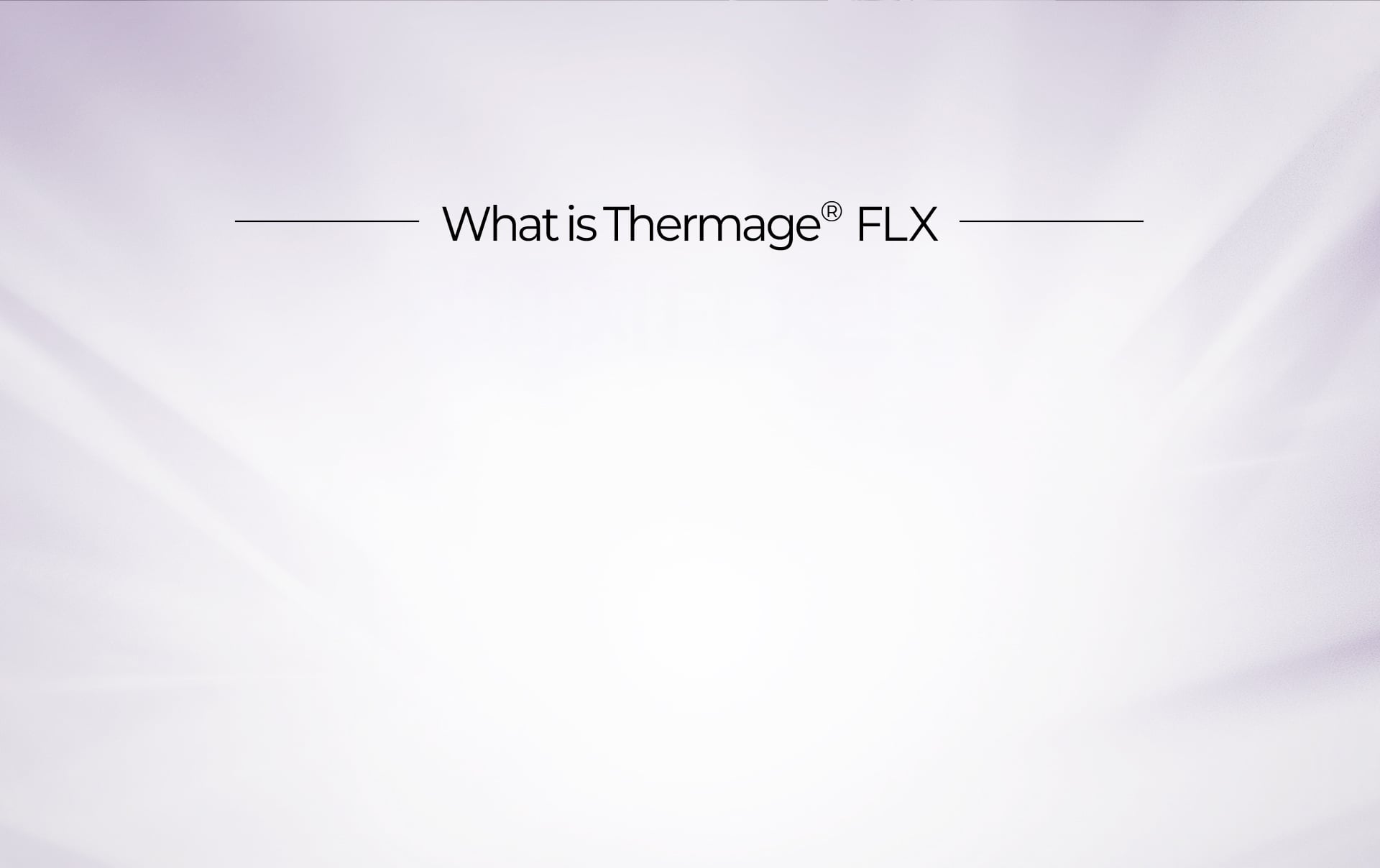 熱瑪吉FLX 療程說明